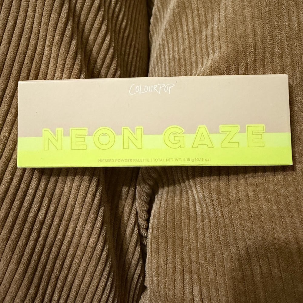 ColourPop “Neon Gaze” Pressed Powder Palette